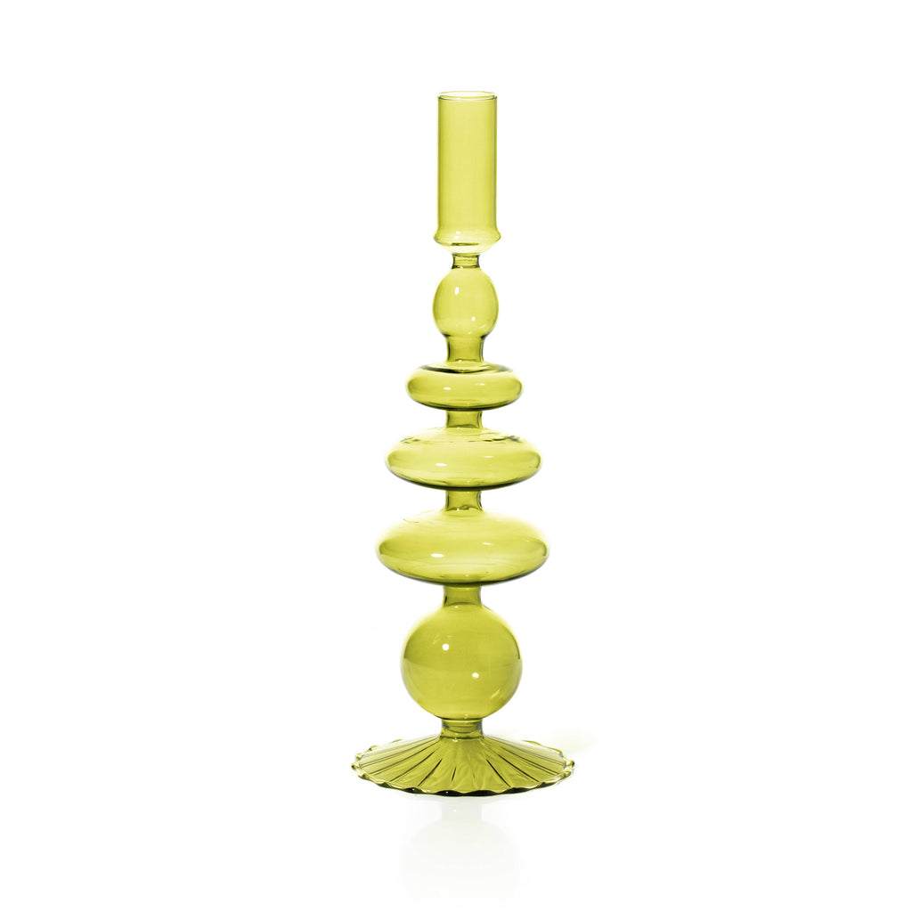 Maegen Taper Holder in Pear Green