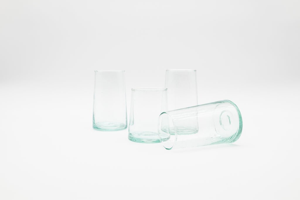 Recycled Glass Tapered Tumbler