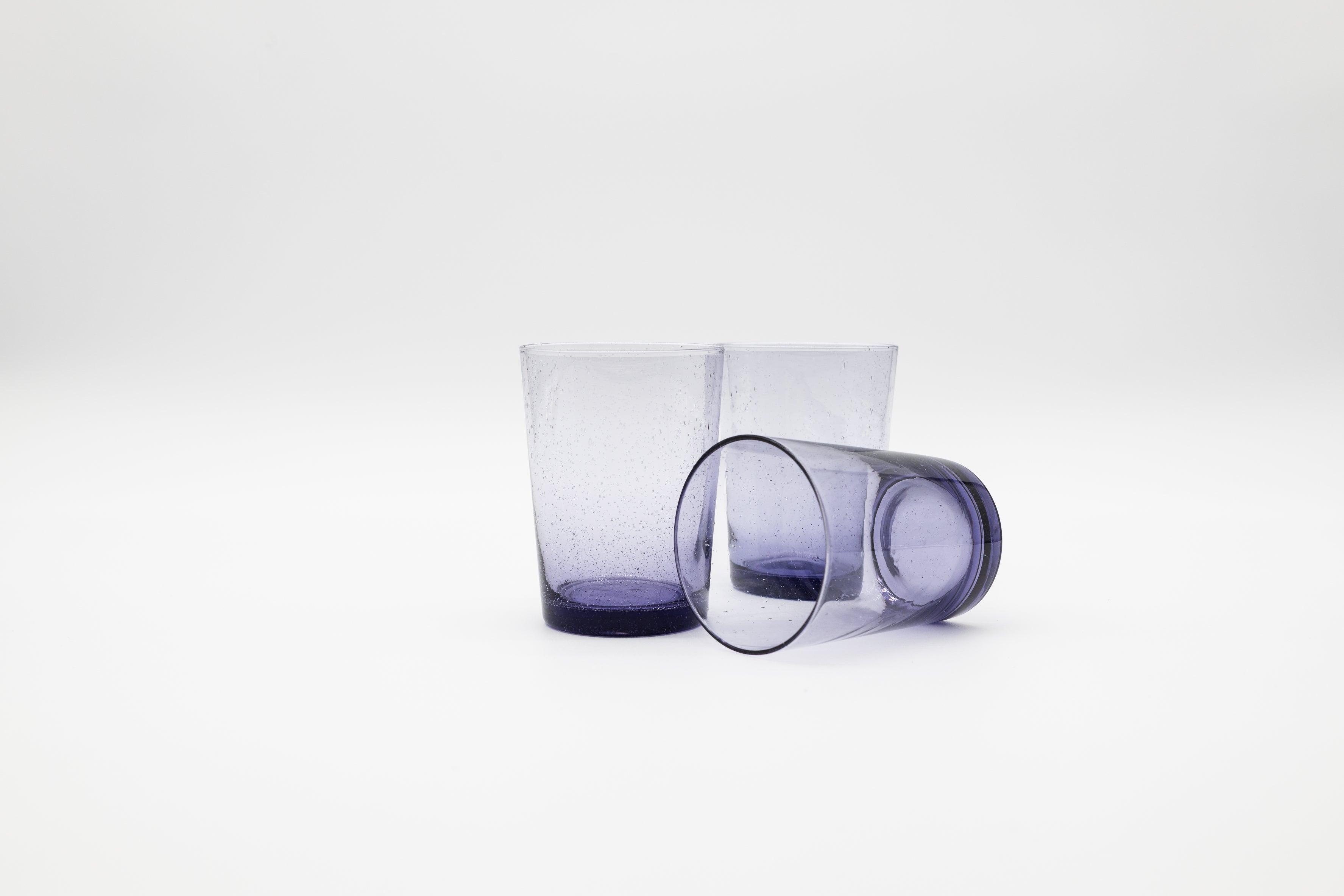 Recycled Glass Tumbler in Violet | British Colour Standard
