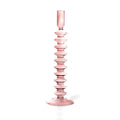 Maegen Taper Holder in Rose quartz