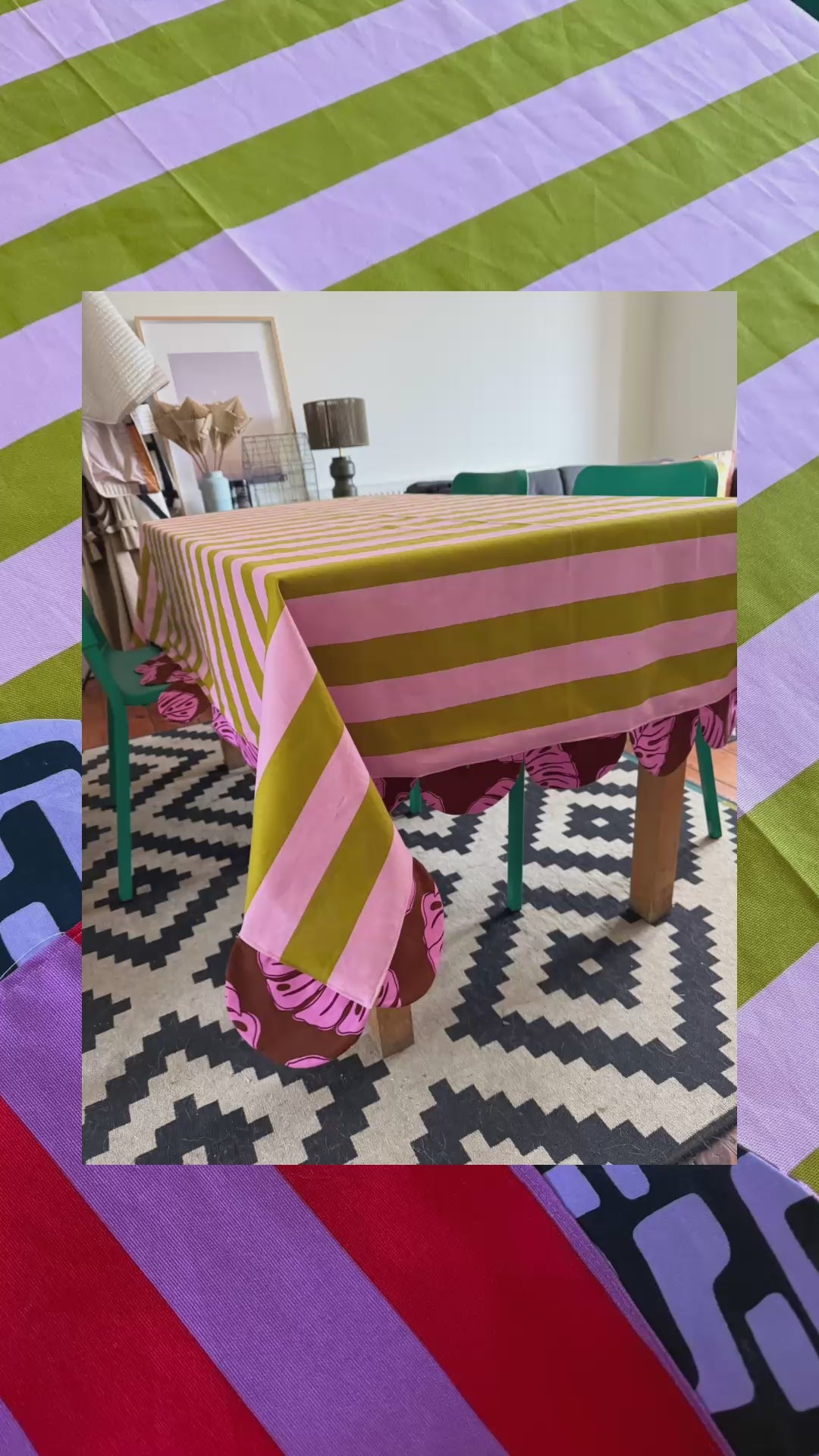 The Reversible Scallop Tablecloth